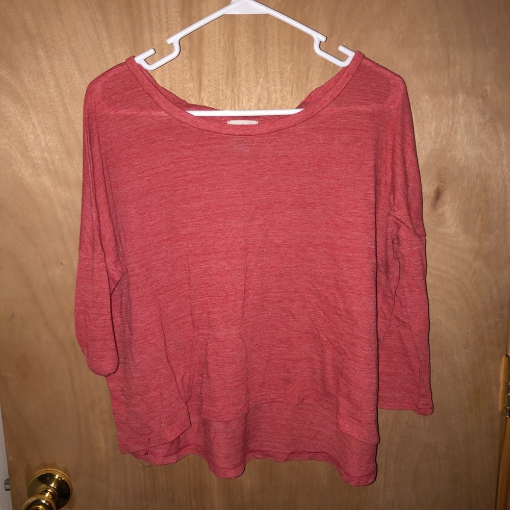 Pink Old Navy 3/4 Sleeve Shirt